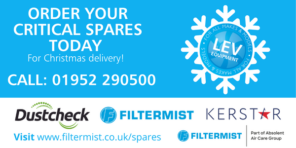 Christmas delivery of your critical LEV spares